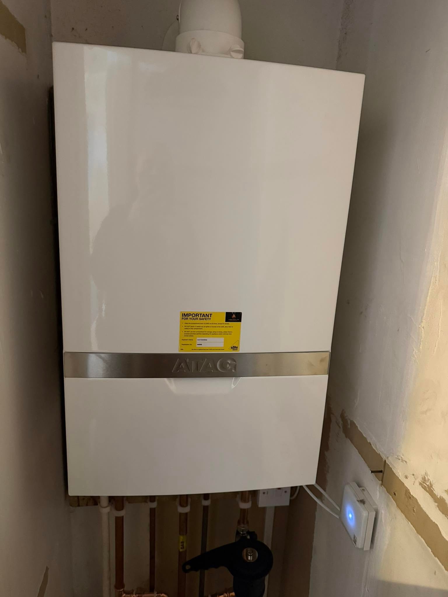 ATAG boiler installed by Lcom Gas Ltd in Fife