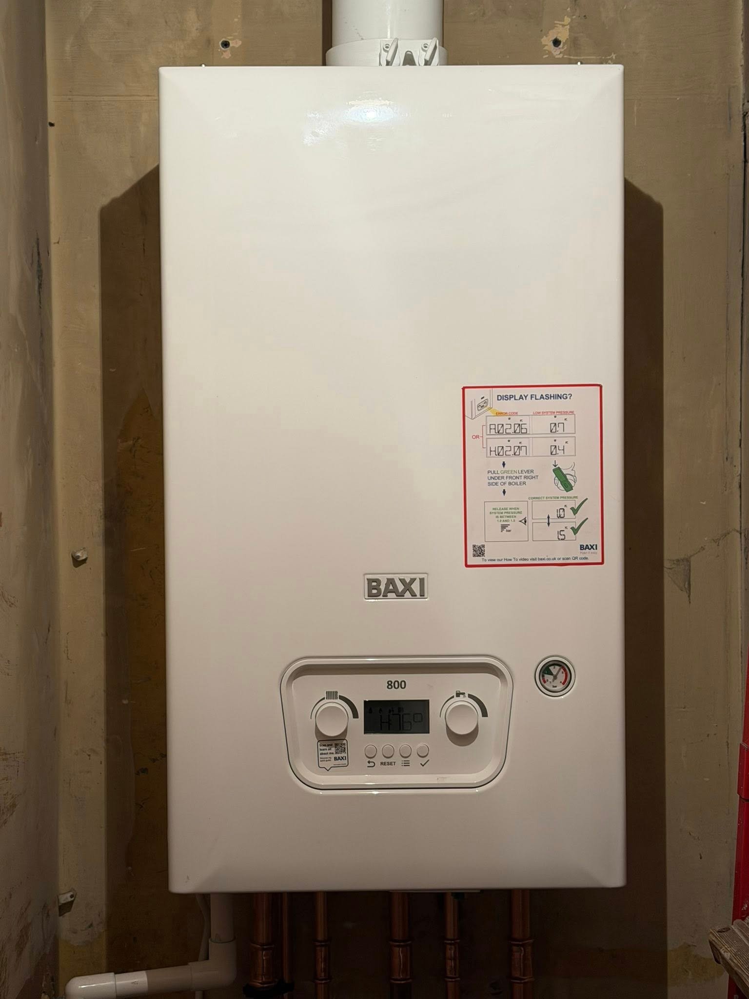 Compact boiler installation in Fife