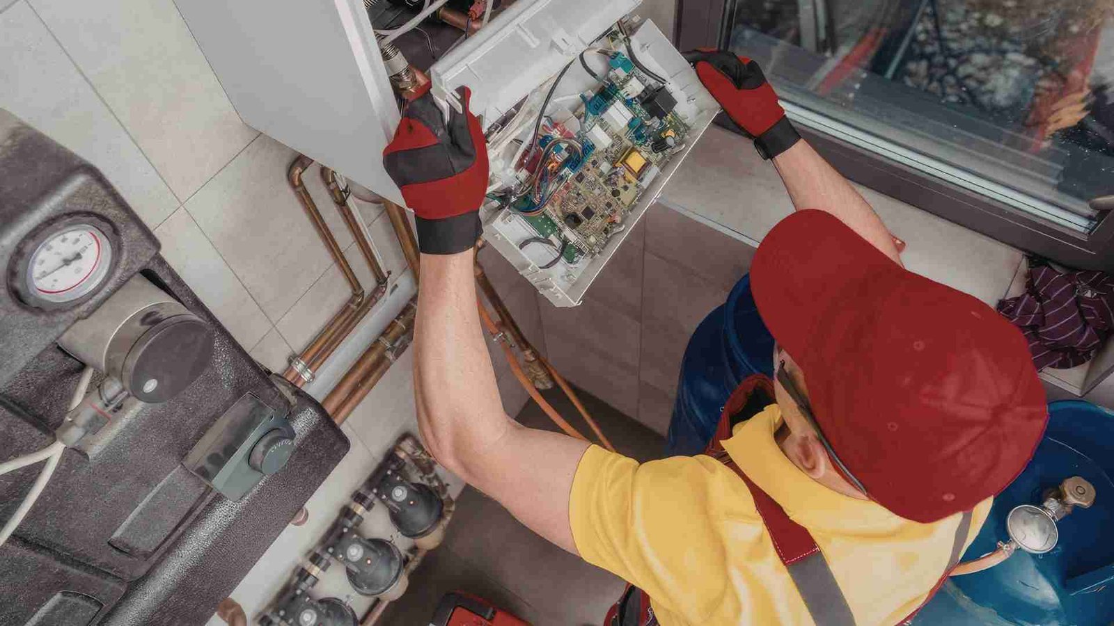 Boiler servicing by a Gas Safe engineer in Fife