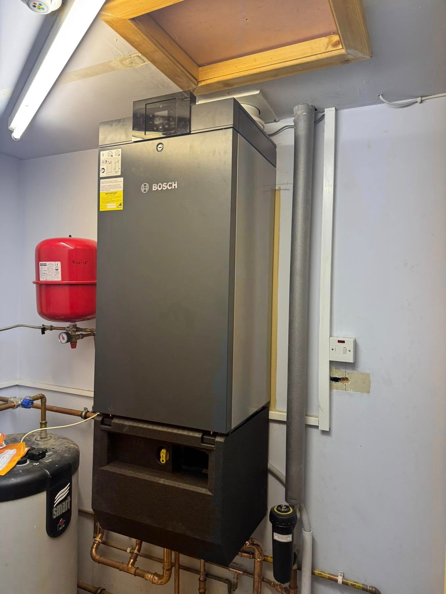 Heating-system unit installed in a Fife property